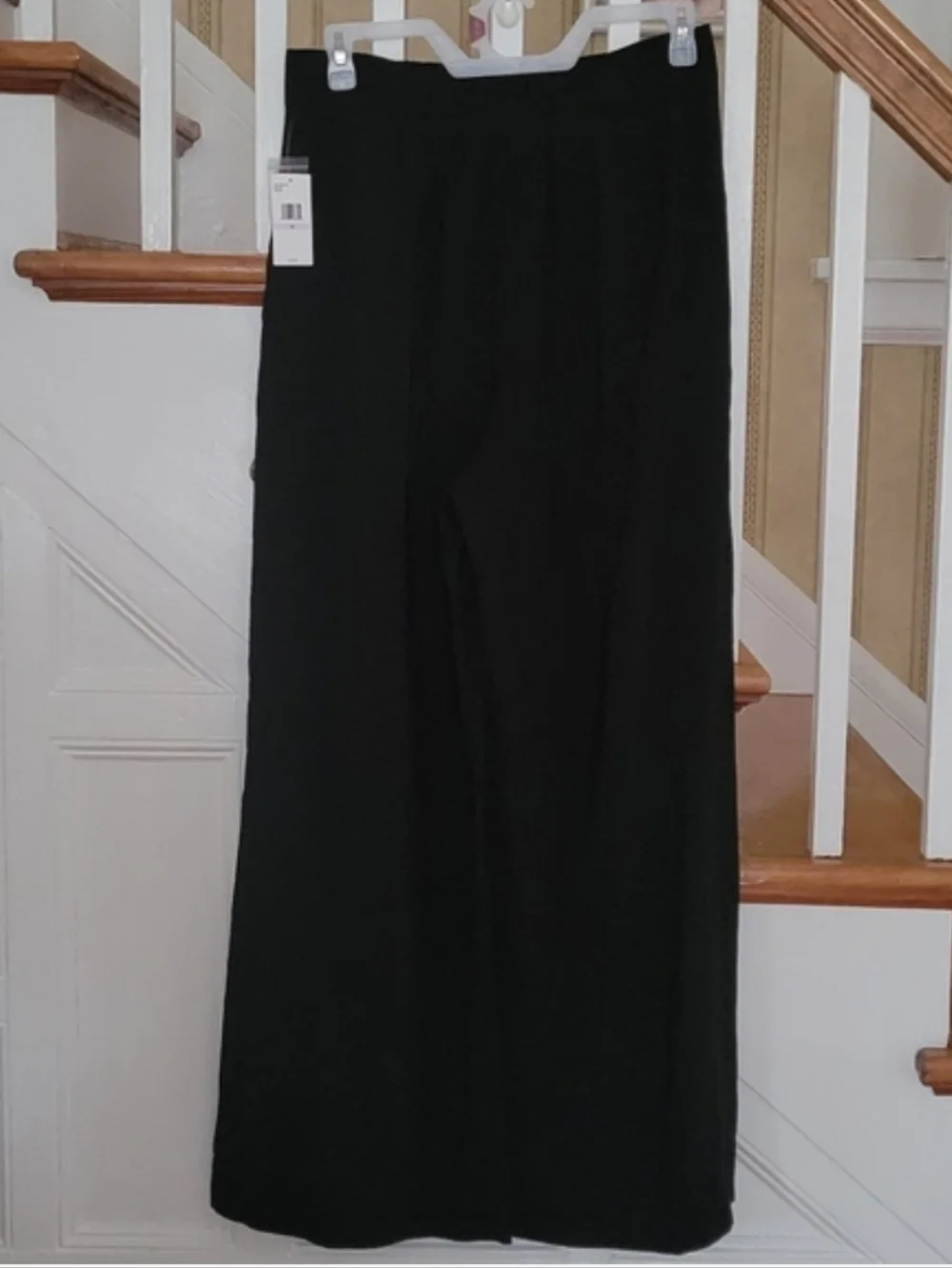 JESSICA SIMPSON Melba Wide Leg Black Flare Trouser Pants Size 14 - Picture 3 of 12